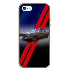 Чехол для iPhone 5/5S матовый Американский автомобиль 1980 года Buick LeSabre