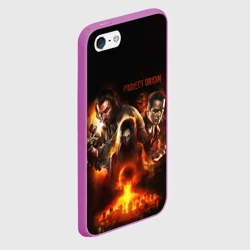 Чехол для iPhone 5/5S матовый Project origin Fear - фото 2