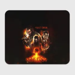 Прямоугольный коврик для мышки Project origin Fear