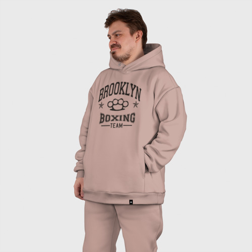 Мужской костюм oversize хлопок с принтом Brooklyn boxing, фото #5