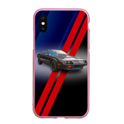 Чехол для iPhone XS Max матовый Американский маслкар Chevrolet Camaro 1983 года