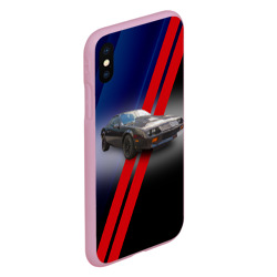 Чехол для iPhone XS Max матовый Американский маслкар Chevrolet Camaro 1983 года - фото 2