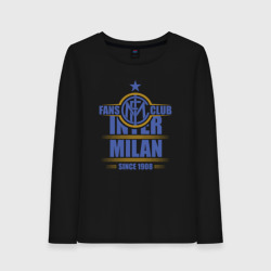 Женский лонгслив хлопок Inter Milan fans club