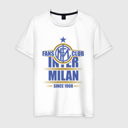 Inter Milan fans club – Мужская футболка хлопок с принтом купить со скидкой в -20%