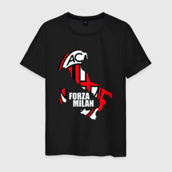 Мужская футболка хлопок Forza Milan