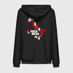 Мужская толстовка на молнии хлопок Forza Milan