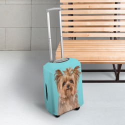Чехол для чемодана 3D Йоркширский терьер собака - фото 2