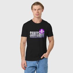Мужская футболка хлопок Saints Row - shooter - lily - фото 2