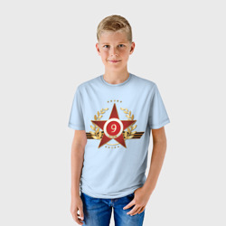 Детская футболка 3D Большая звезда - 9 мая - фото 2