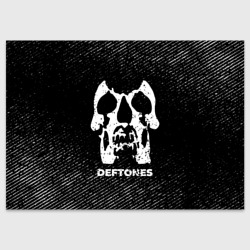 Поздравительная открытка Deftones с потертостями на темном фоне