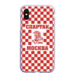 Чехол для iPhone XS Max матовый FCSM - Спартак
