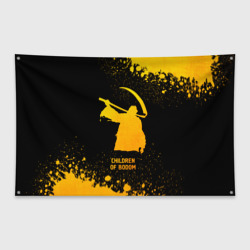 Флаг-баннер Children of Bodom - gold gradient