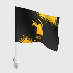 Флаг для автомобиля Children of Bodom - gold gradient