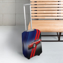 Чехол для чемодана 3D Американский маслкар Pontiac Firebird 3 поколение - фото 2