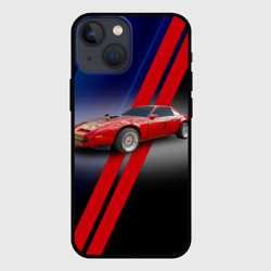 Чехол для iPhone 13 mini Американский маслкар Pontiac Firebird 3 поколение