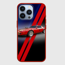 Чехол для iPhone 13 Pro Американский маслкар Pontiac Firebird 3 поколение