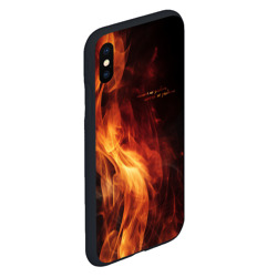 Чехол для iPhone XS Max матовый Надпись Никто не забыт, ничто не забыто - фото 2