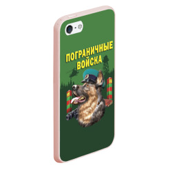 Чехол для iPhone 5/5S матовый Погранзастава - фото 2