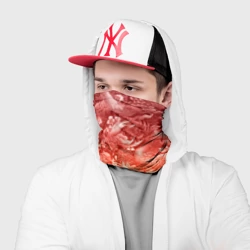 Бандана-труба 3D Огненная татуировка с элементами дракона - фото 2