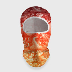 Балаклава 3D Огненная татуировка с элементами дракона