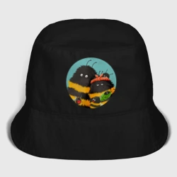 Детская панама хлопок Полосатое семейство