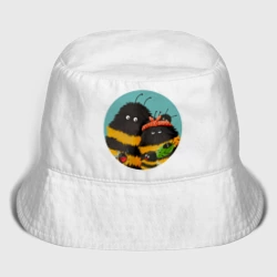 Детская панама хлопок Полосатое семейство