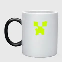 Кружка хамелеон Lime Creeper eyes