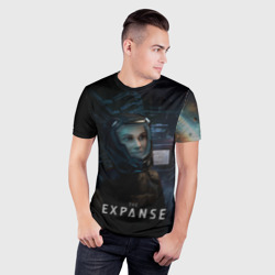 Мужская футболка 3D Slim The expanse - Camina - фото 2
