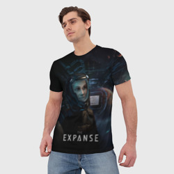 Мужская футболка 3D The expanse - Camina - фото 2