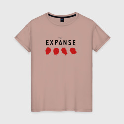 Женская футболка хлопок The expanse - Heads