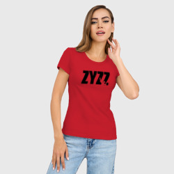 Женская футболка хлопок Slim Zyzz legend - фото 2