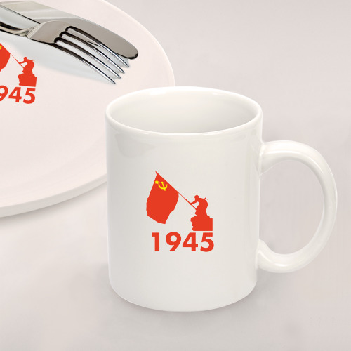 Набор: тарелка + кружка 1945 - фото 2