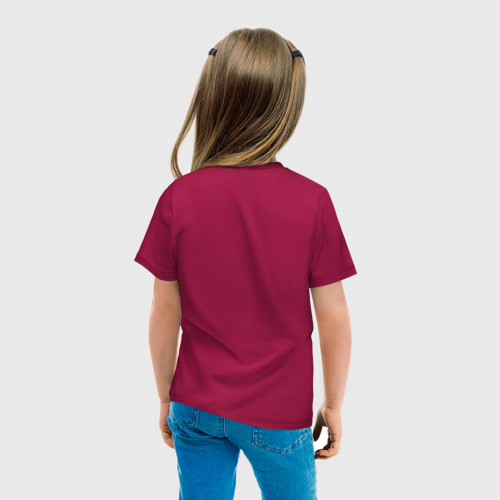 Светящаяся детская футболка Гусси - Гуччи, цвет маджента - фото 7