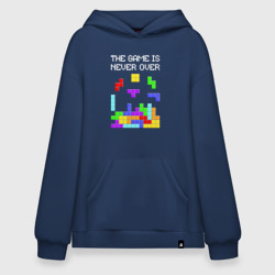 Худи SuperOversize хлопок Tetris - the game is never over