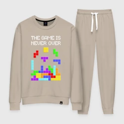 Женский костюм хлопок Tetris - the game is never over