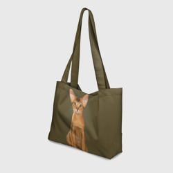 Пляжная сумка 3D Абиссинская кошка рыжая - фото 2