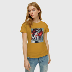 Женская футболка хлопок Лормастер и Субъект 67 - фото 2