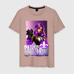 Мужская футболка хлопок Saints Row - shooter - fantasy character