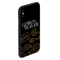 Чехол для iPhone XS Max матовый Goblin Slayer anime clouds - фото 2