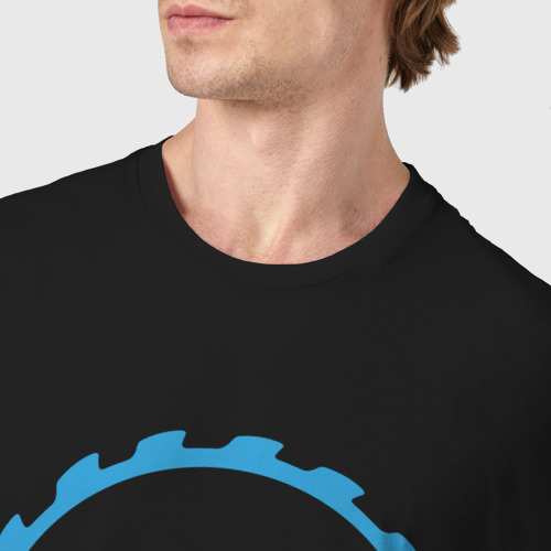 Мужская футболка хлопок Nissan в стиле Top Gear, цвет черный - фото 6