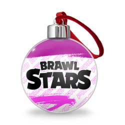 Ёлочный шар Brawl Stars pro gaming: надпись и символ