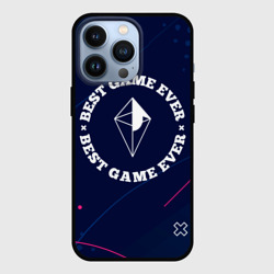 Чехол для iPhone 13 Pro Символ No Man's Sky и надпись best game ever