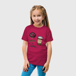 Детская футболка хлопок Donuts & Coffee - фото 2