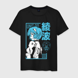 Светящаяся футболка Rei Ayanami 00 (Мужская)