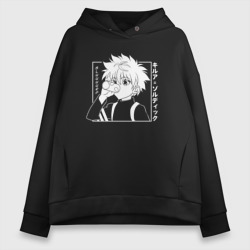 Женское светящееся худи Killua Zoldyck manga style