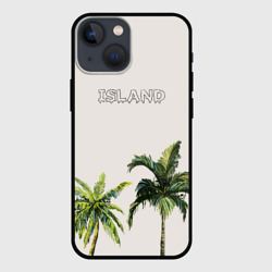Чехол для iPhone 13 mini Пальмы island
