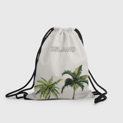 Рюкзак-мешок 3D Пальмы island