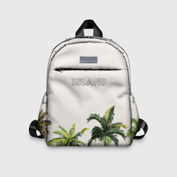 Детский рюкзак 3D Пальмы island