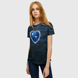 Женская футболка 3D Титаник сердце океана - фото 2