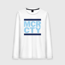 Мужской лонгслив хлопок Run Manchester city